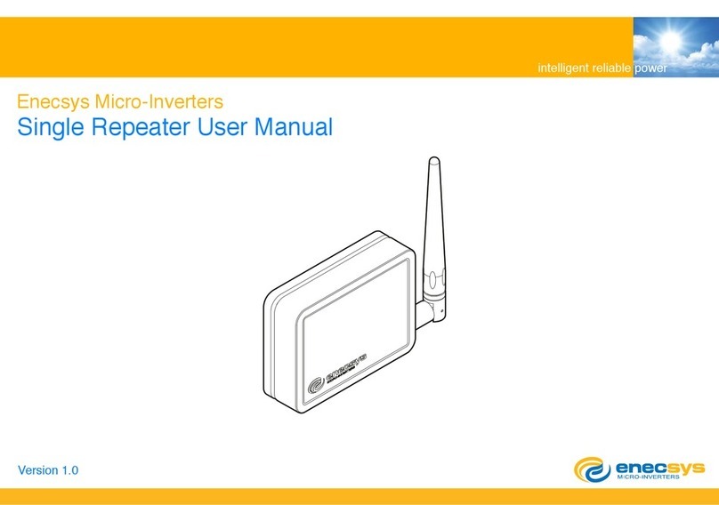 Enecsys Single Repeater User manual
