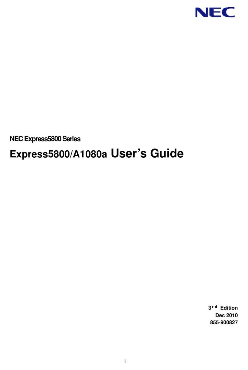 NEC Express5800/A1080a user guide