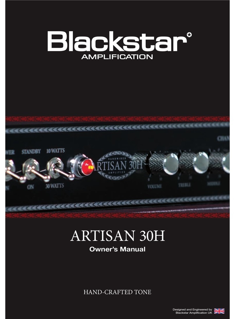 BLACK STAR Artisan 30H owner's manual