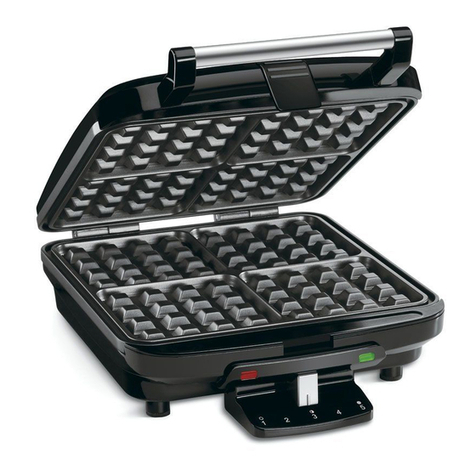 Cuisinart WAF-100 - Belgian Waffle Maker User manual