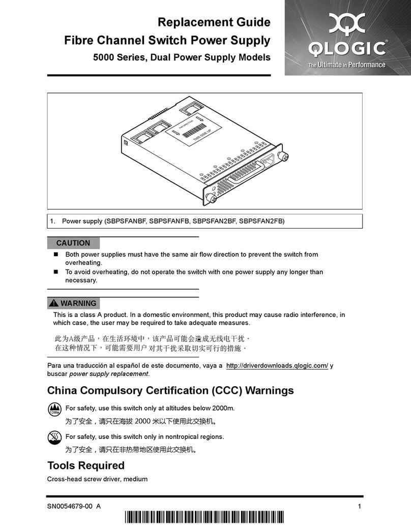 Qlogic SBPSFANBF Replacement guide