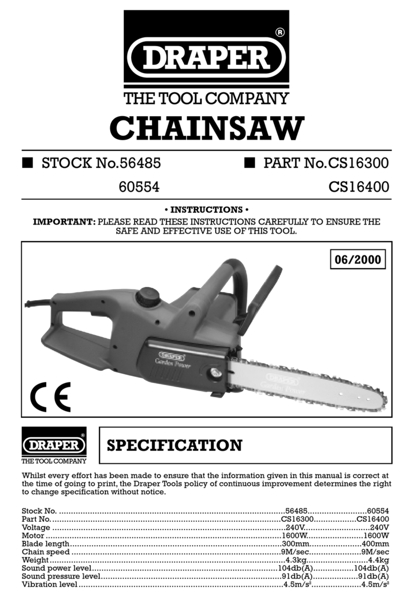 Draper CS16300 User manual Draper CS16300 User manual
