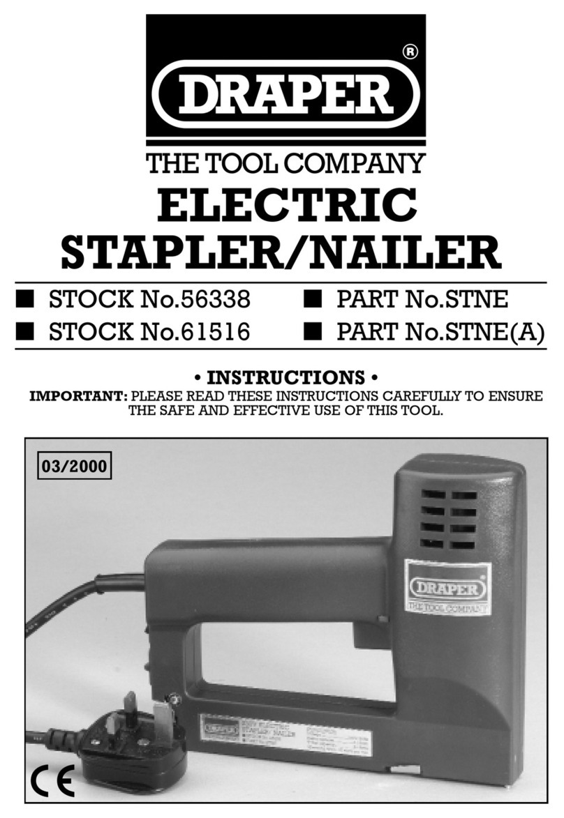 Draper STNE User manual