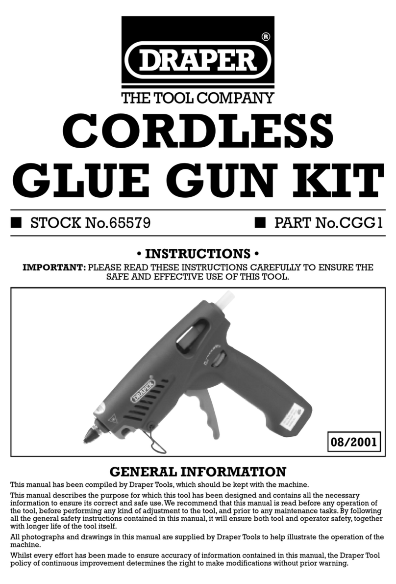 Draper CGG1 User manual