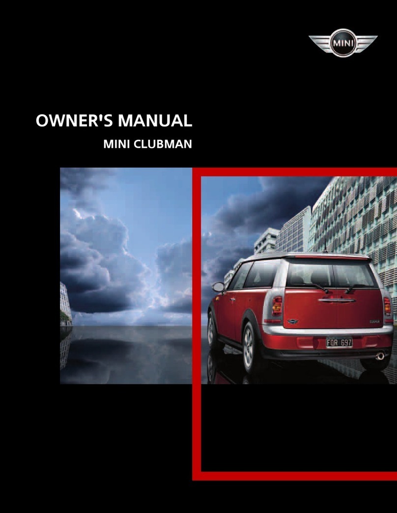Mini CLUBMAN User manual