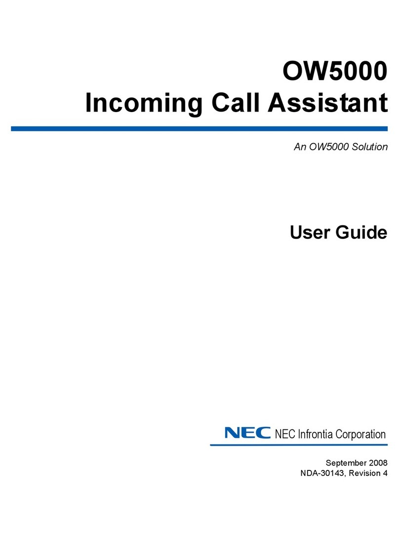 NEC OW5000 user guide