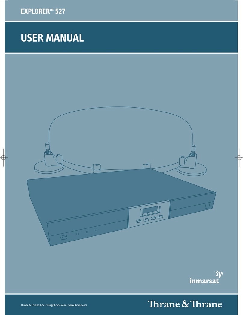 Inmarsat EXPLORER 527 User manual
