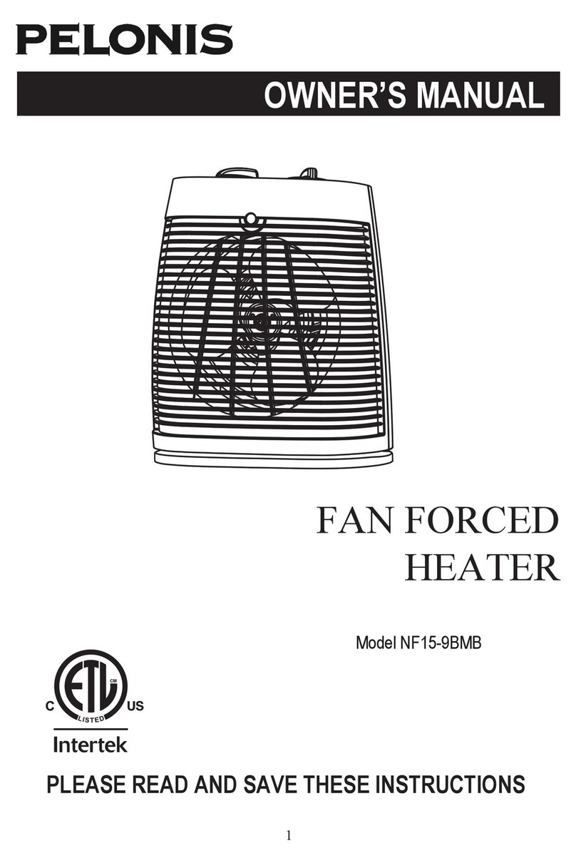 Pelonis NF15-9BMB User manual