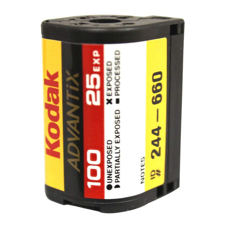 Kodak ADVANTIX 100 Technical data