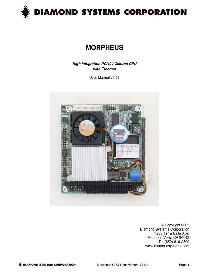 Diamond Systems MORPHEUS user manual