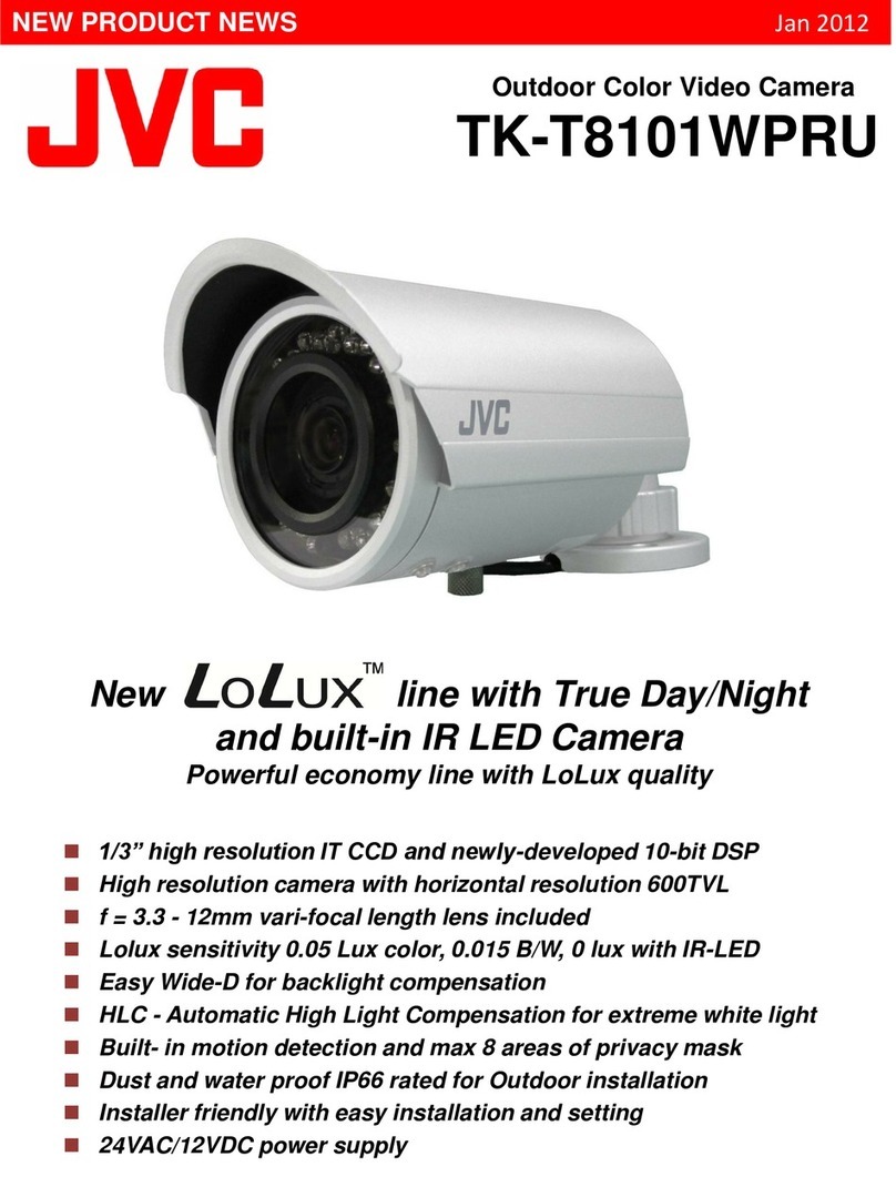 JVC LoLux TK-T8101WPRU User manual