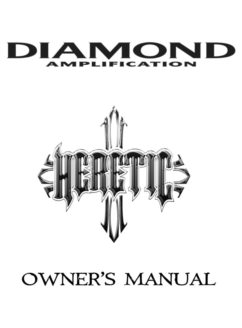 Diamond Amplification Heretic User manual Diamond Amplification Heretic User manual
