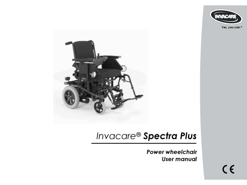 Invacare Spectra Plus User manual