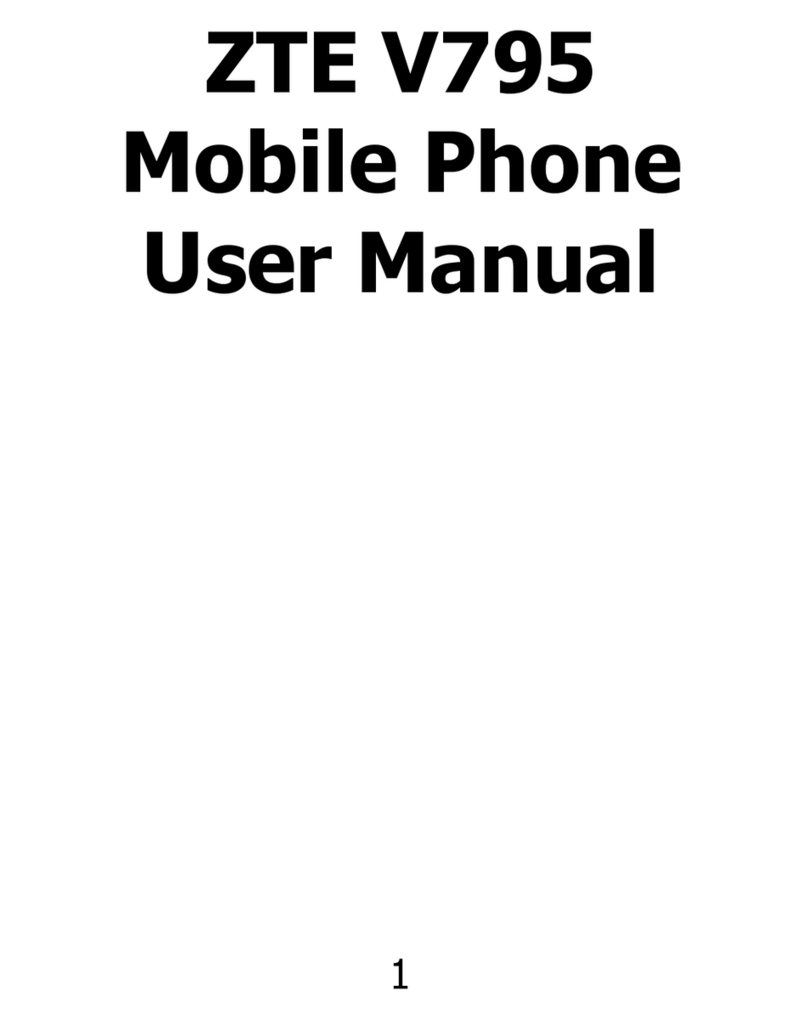 Zte V795 User manual