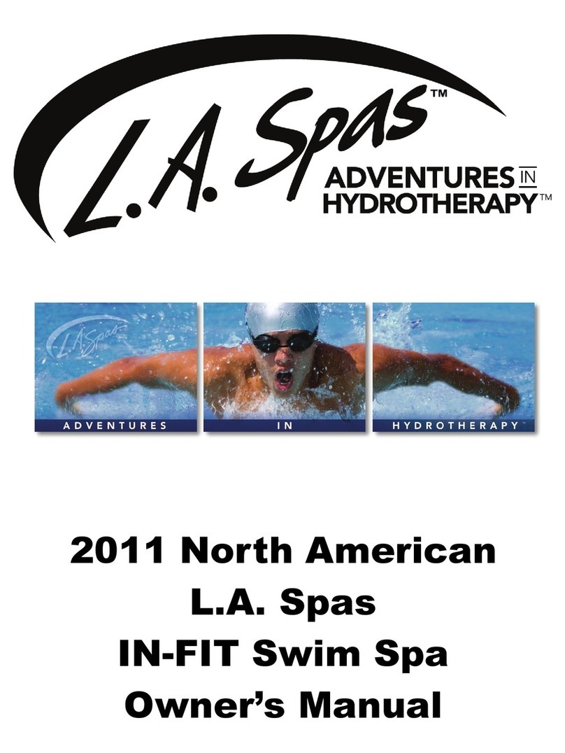 L.A. Spas IN-FIT User manual