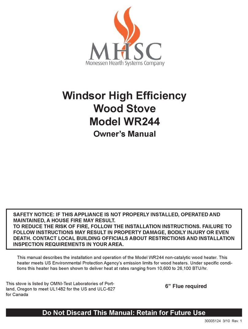 MHSC Windsor WR244 owner's manual
