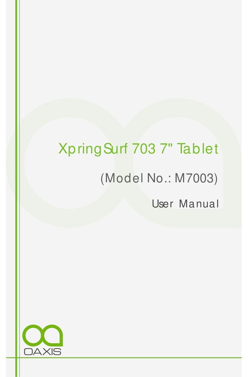 Oaxis XpringSurf 703 M7003 user manual