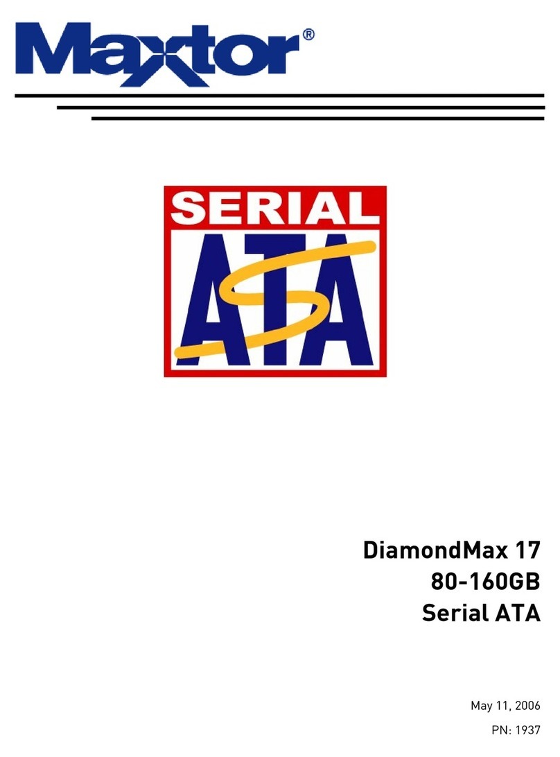 Seagate DiamondMax 17 User manual