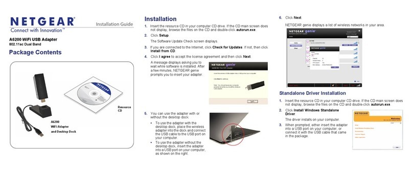 NETGEAR A6200 User manual NETGEAR A6200 User manual