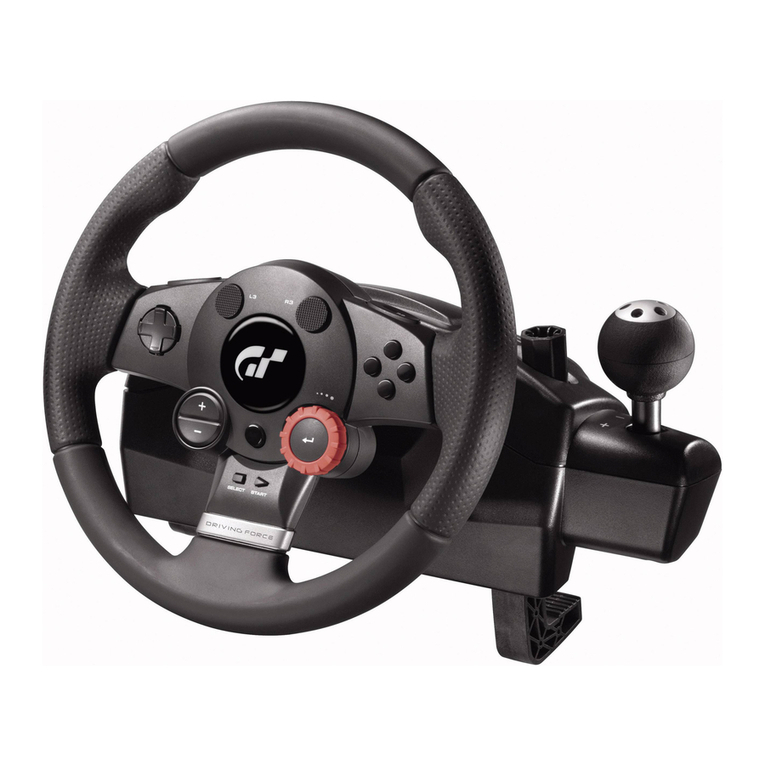 Logitech G27 RACING WHEEL quick guide