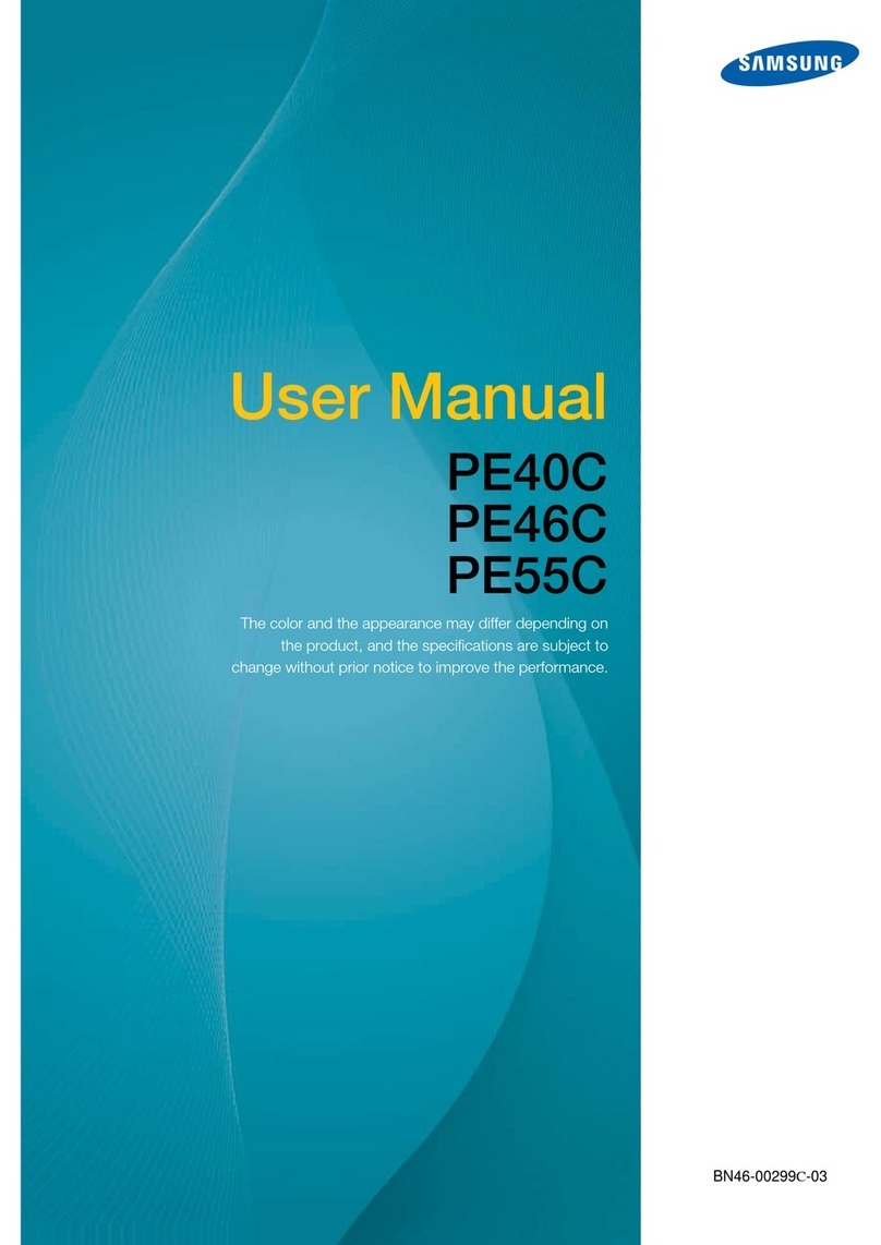 Samsung PE40C User manual
