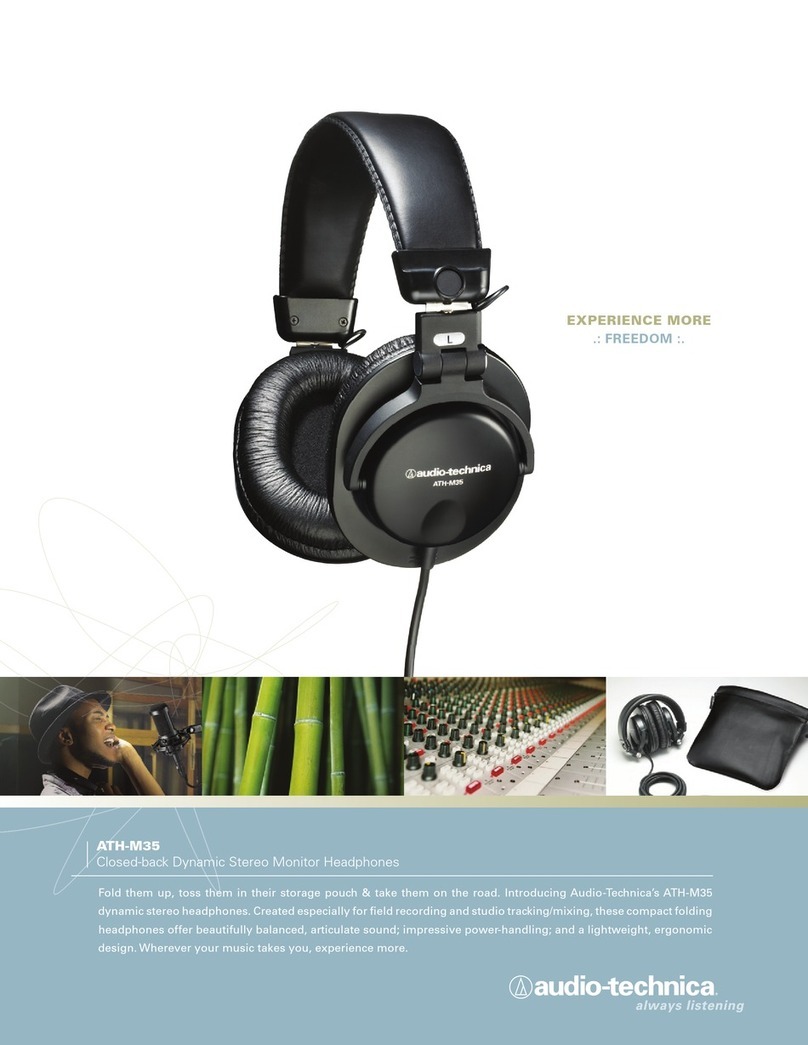 Audio Technica ATH-M35 quick guide