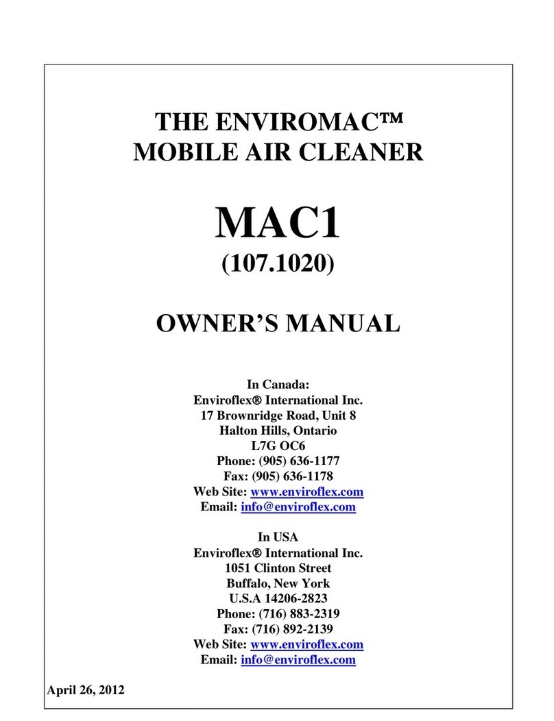 Enviroflex ENVIROMAC MAC1 owner's manual
