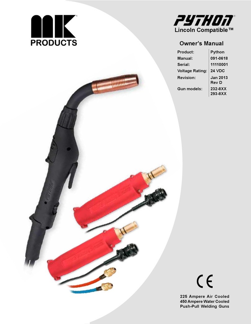 MK Products 232-8 series owner's manual