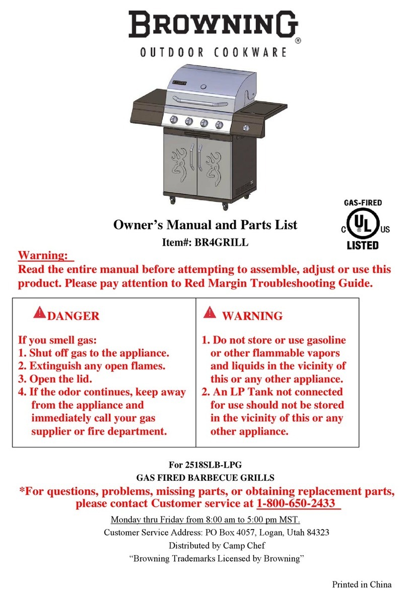 Browning BR4GRILL owner's manual