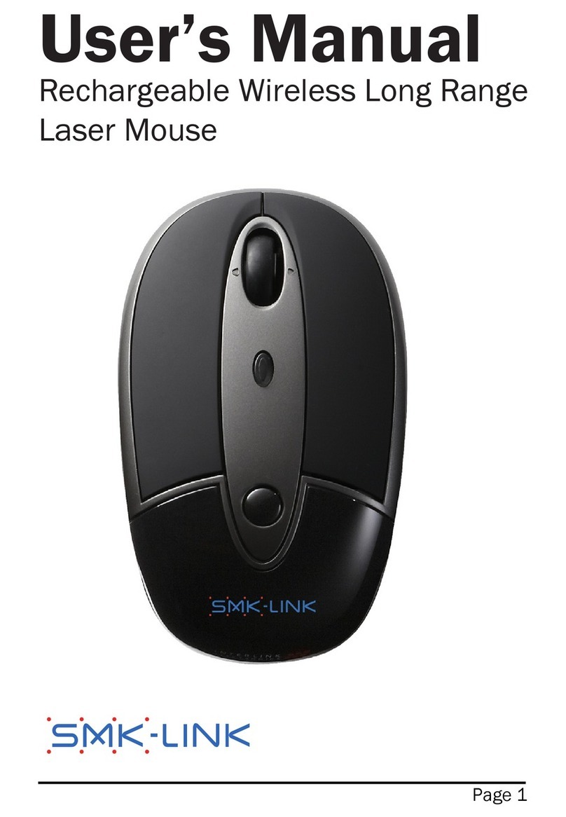 SMK-Link Rechargeable Wireless Long Range Laser Mouse user manual
