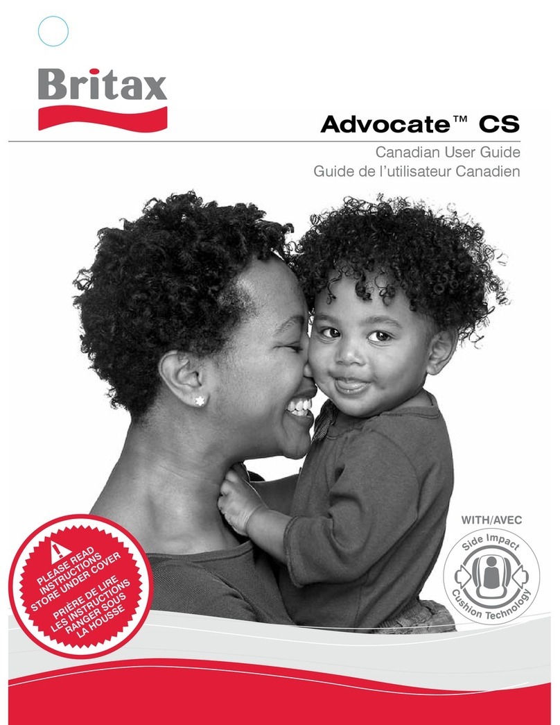Britax ADVOCATE CS User manual
