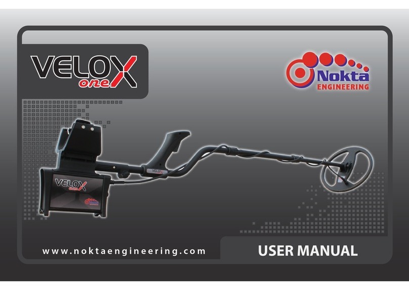 Nokta Velox one user manual