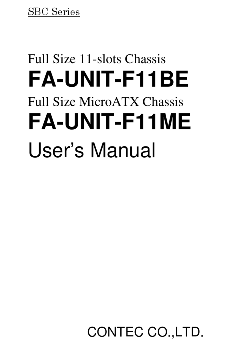Contec FA-UNIT-F11BE user manual