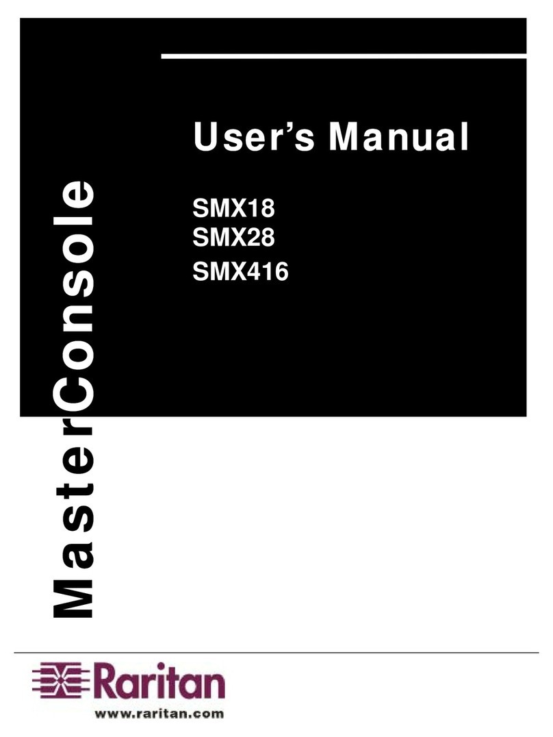 Raritan MasterConsole SMX18 User manual