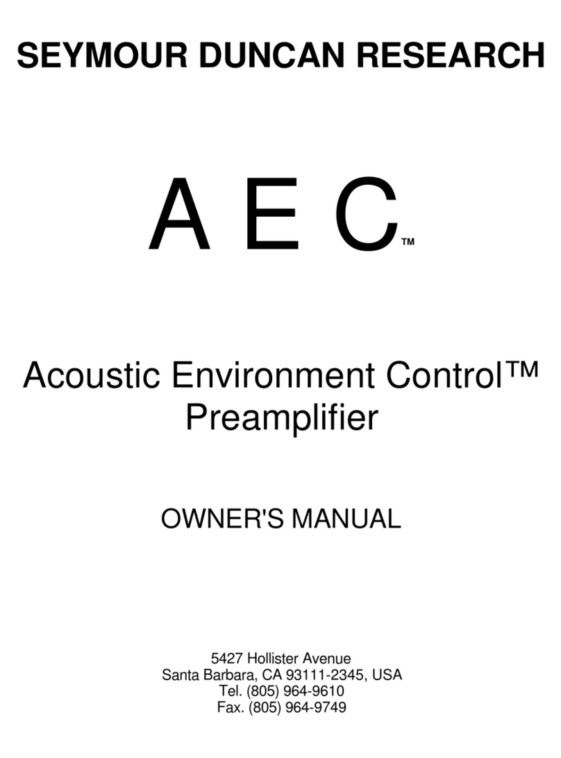 Duncan A E C owner's manual
