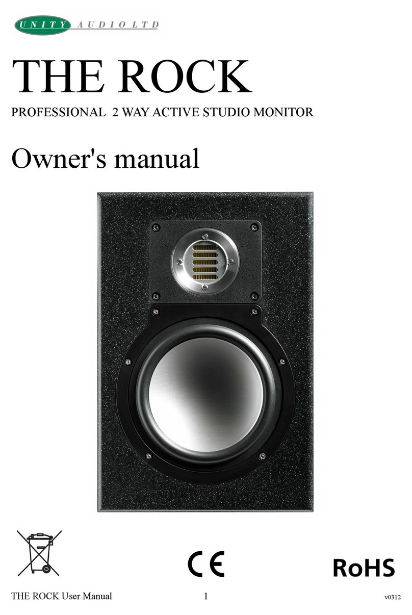 Unity Audio THE ROCK User manual