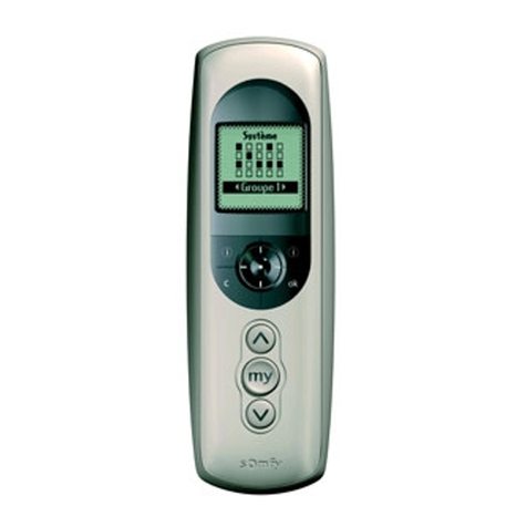 SOMFY Telis Composio RTS User manual