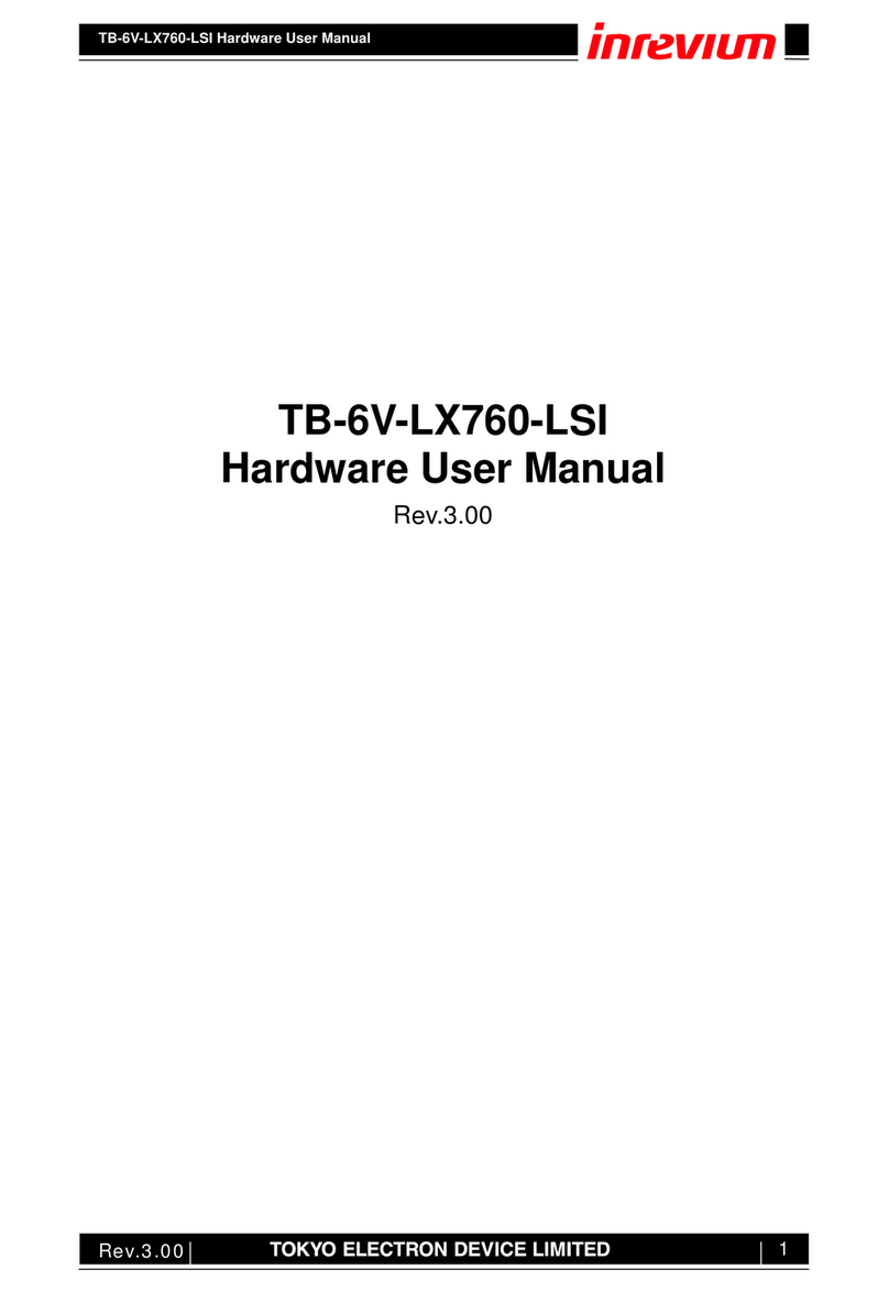 Inrevium TB-6V-LX760-LSI Hardware user manual