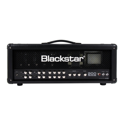 BLACK STAR Blackfire 200 owner's manual