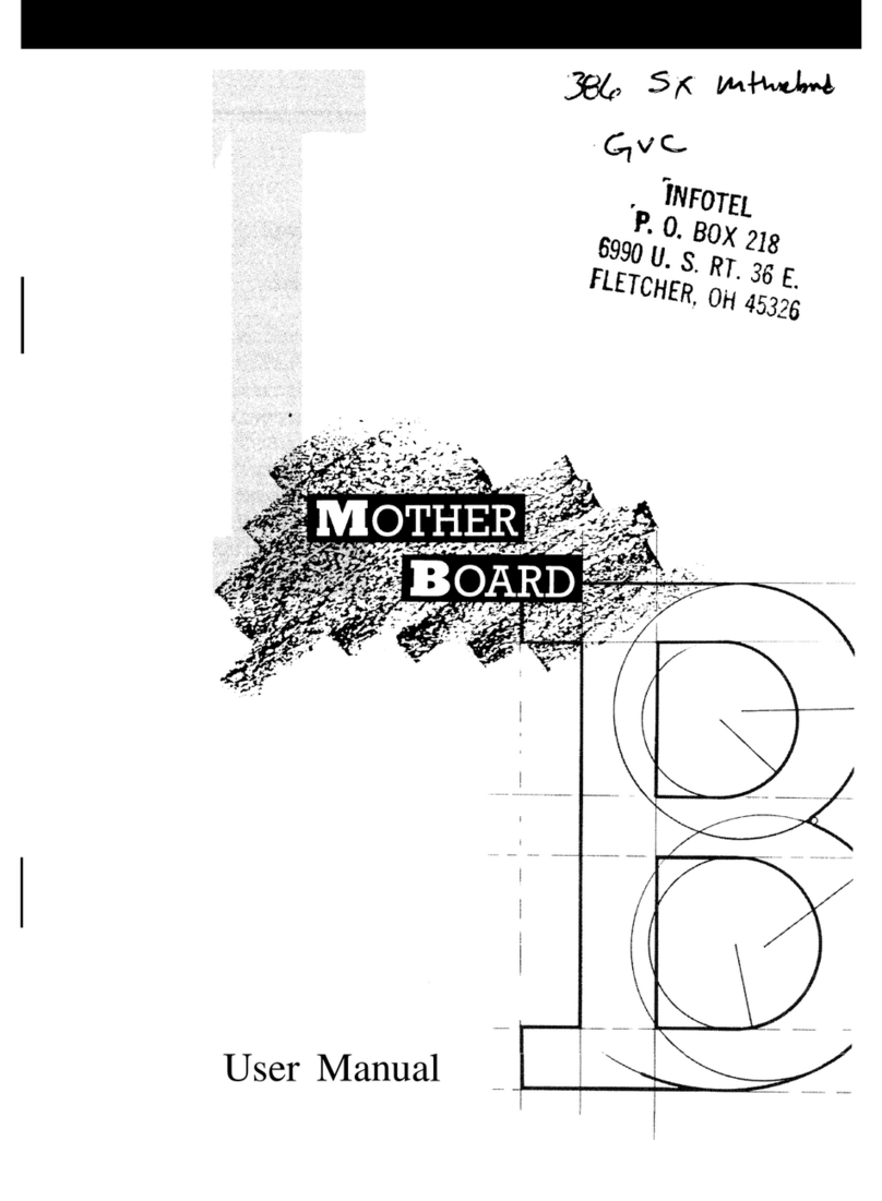 GVC 386 SX User manual