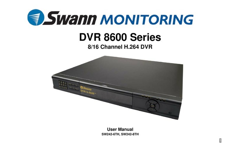 Swann 8600 Series User manual