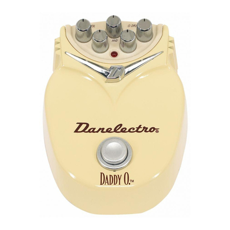 Danelectro DO-1 User manual Danelectro DO-1 User manual