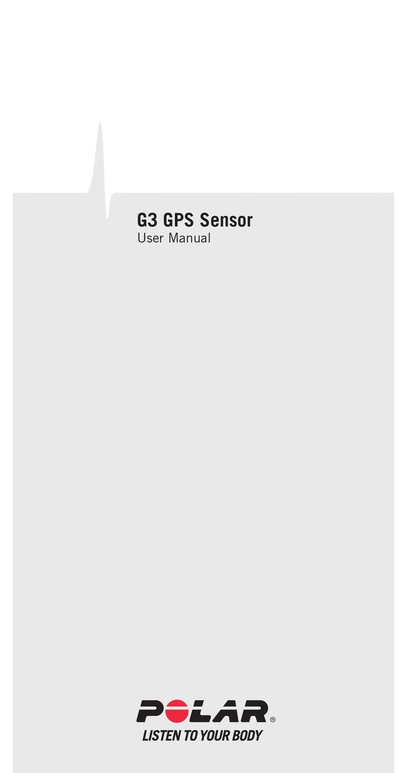 Polar Electro G3 user manual