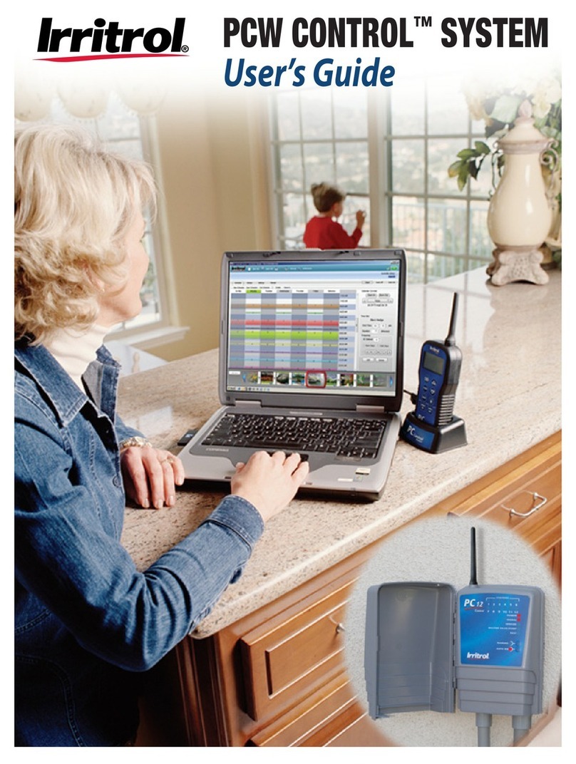 Irritrol PCW Control user guide