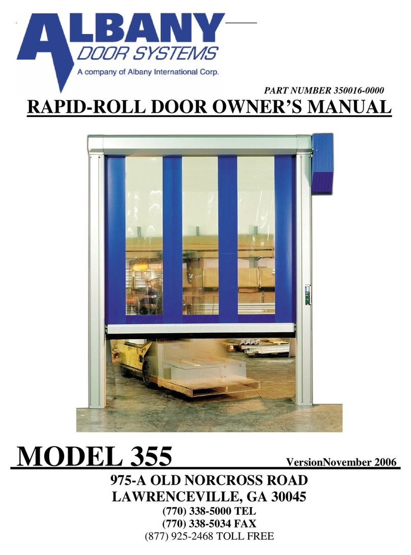 Albany RapidRoll 355 User manual