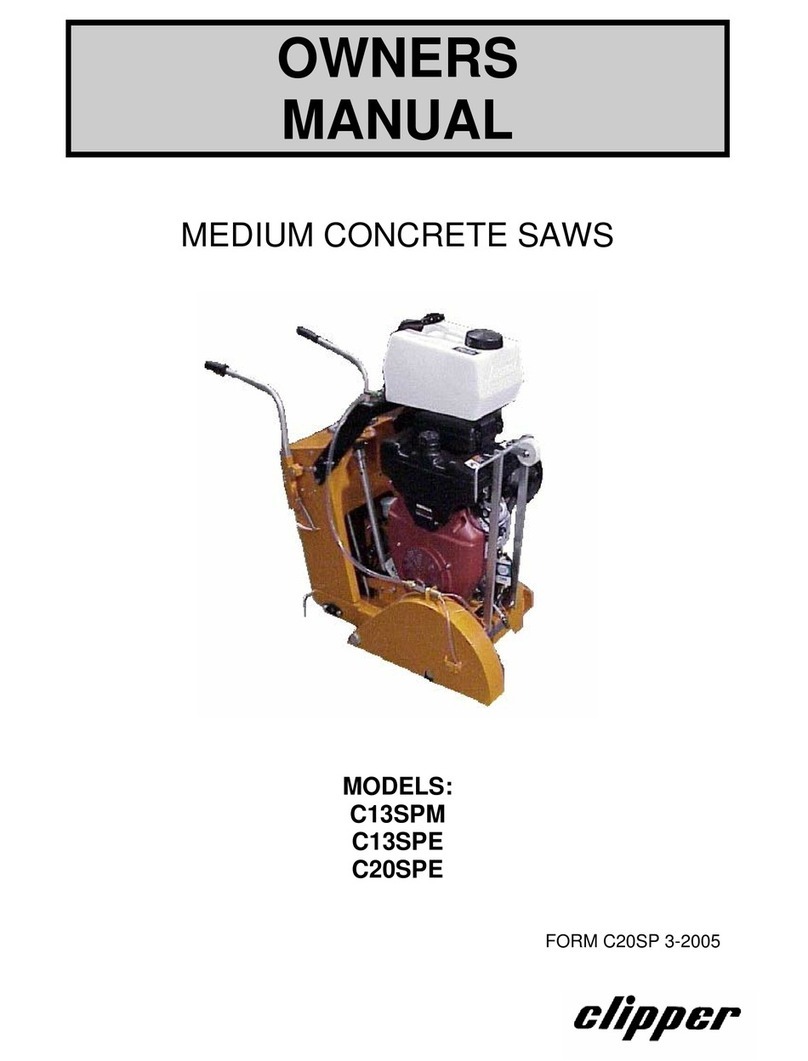 Clipper C13SPM owner's manual