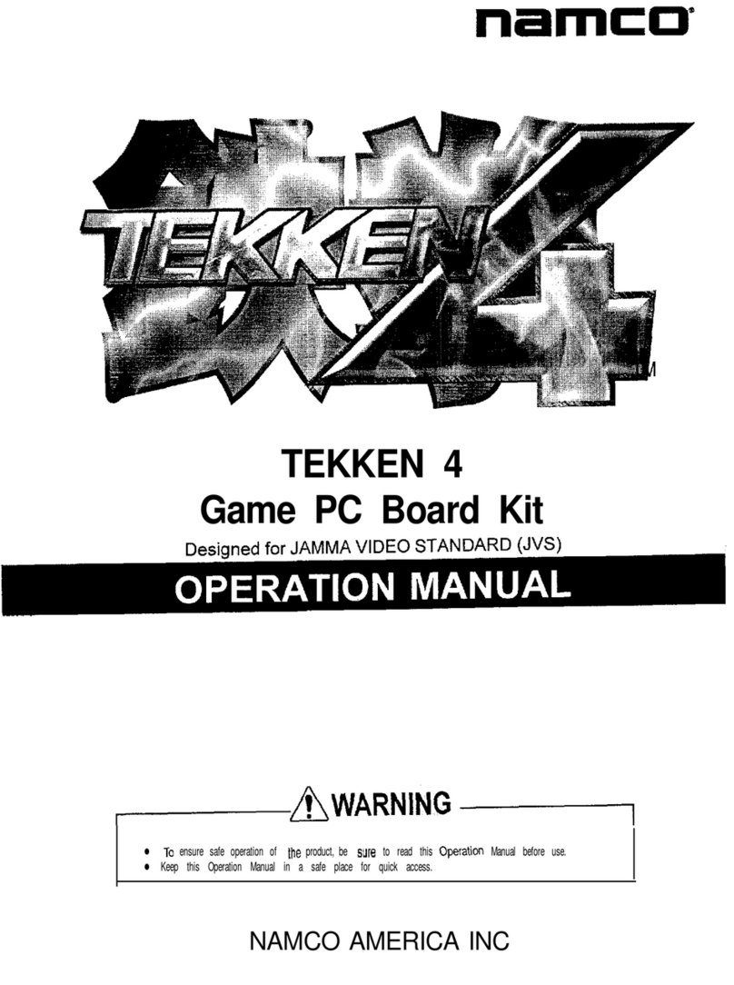 NAMCO TEKKEN 4 Operation manual