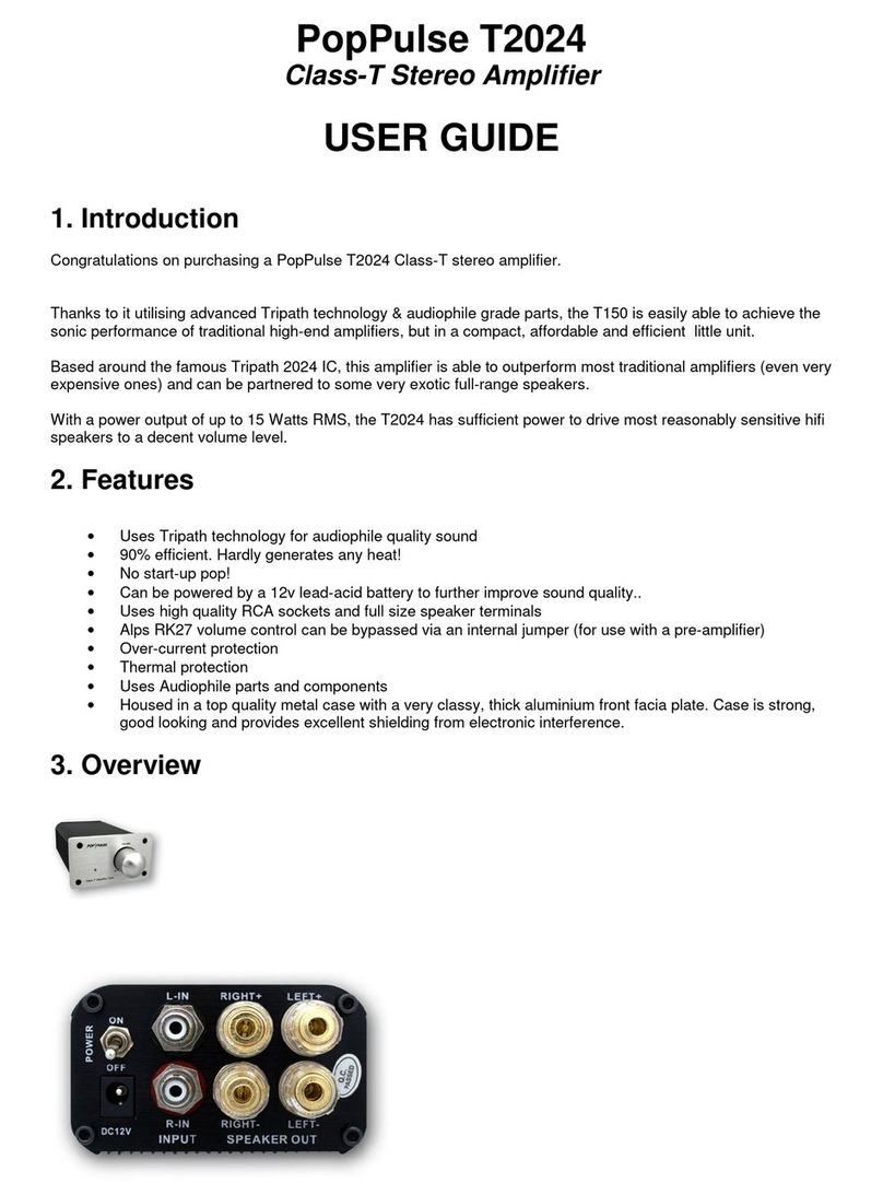 PopPulse T2024 User manual