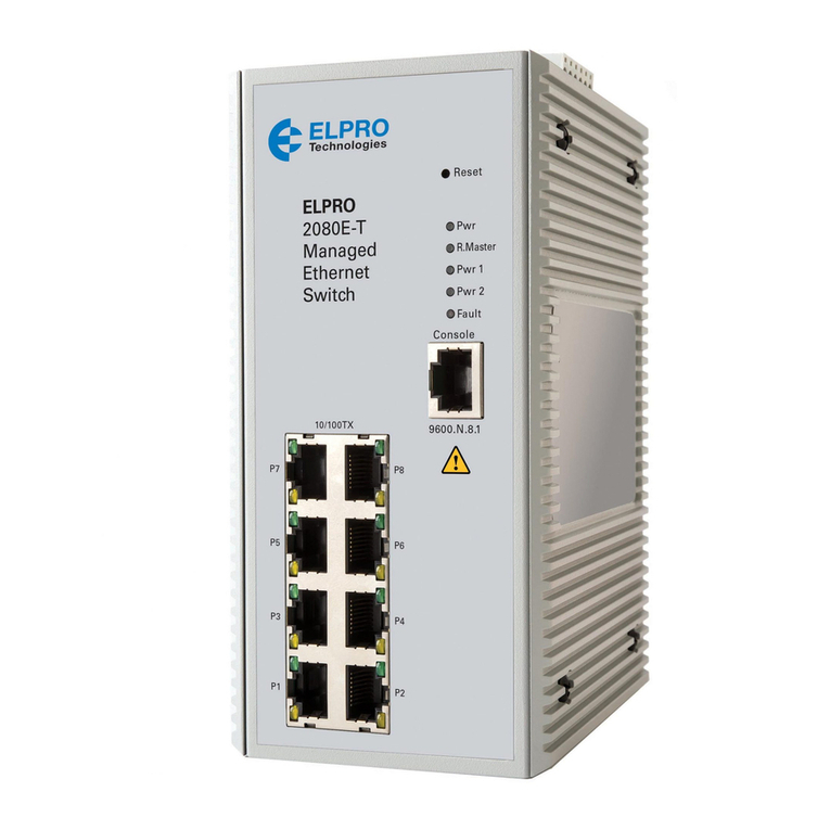 Elpro Technologies 2080E-T user manual
