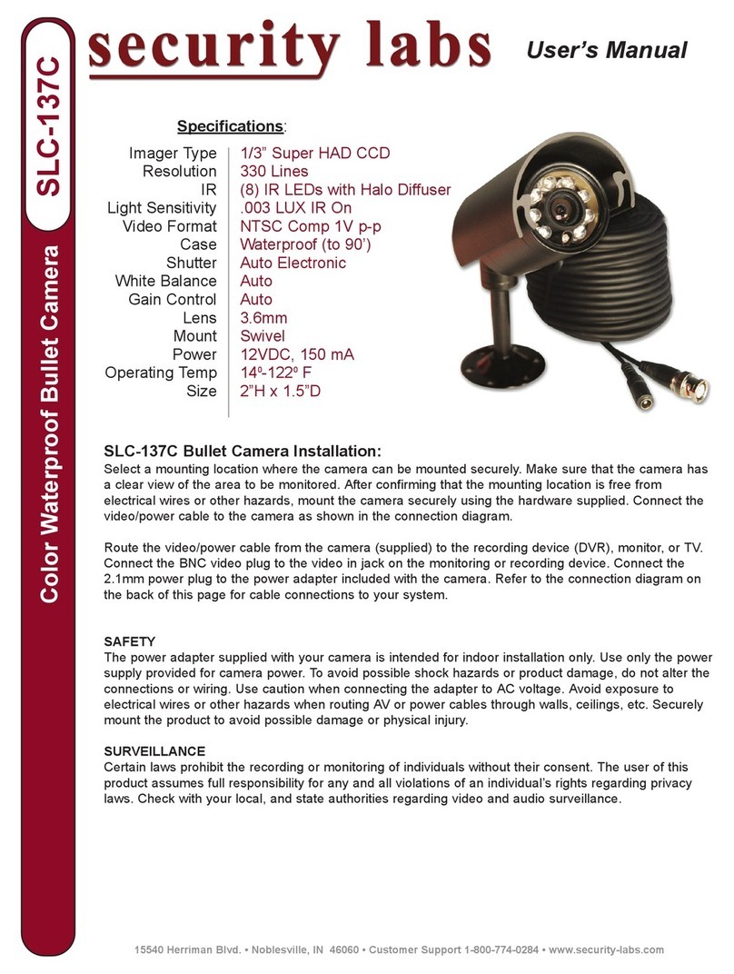 Security Labs SLC-137C User manual